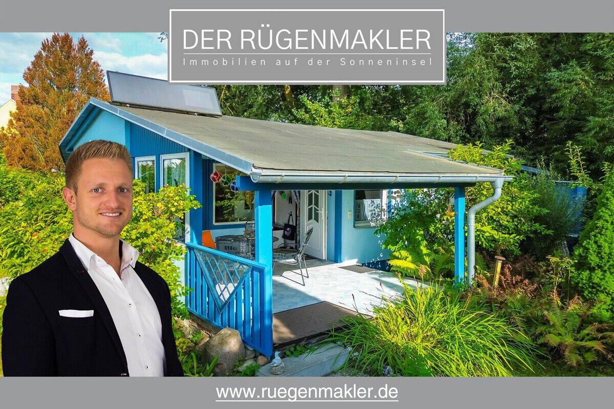 Ihr Stück vom Glück – ruhig gelegener Bungalow in grüner Idylle in 18574 Groß Schoritz auf Rügen, 18574 Garz/Rügen