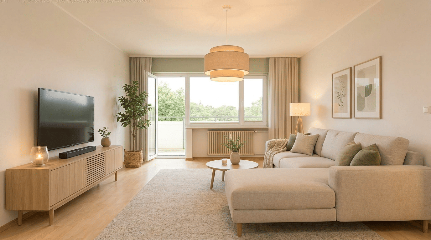 Helle 2-Zimmer-Wohnung mit Weitblick, großem Balkon und Stellplatz, 12203 Berlin (Steglitz-Zehlendorf Lichterfelde)