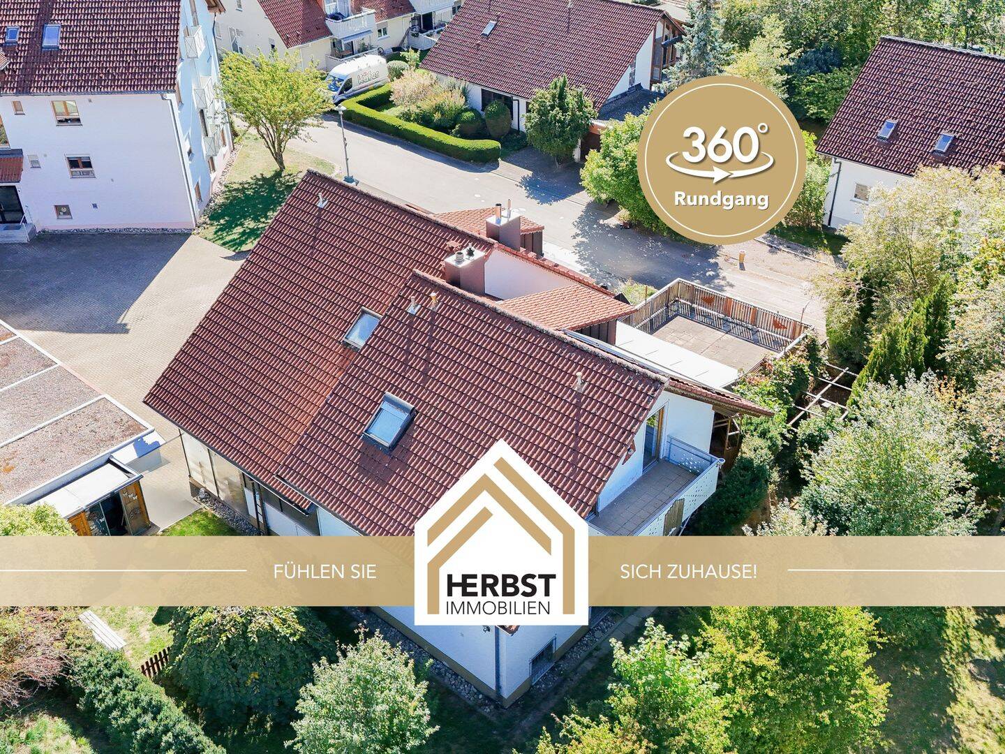 Ruhige Wohnlage & idyllischer Garten – riesige Sonnenterrasse, Balkon, 2 Bäder, sofort bezugsfrei!, 78166 Donaueschingen