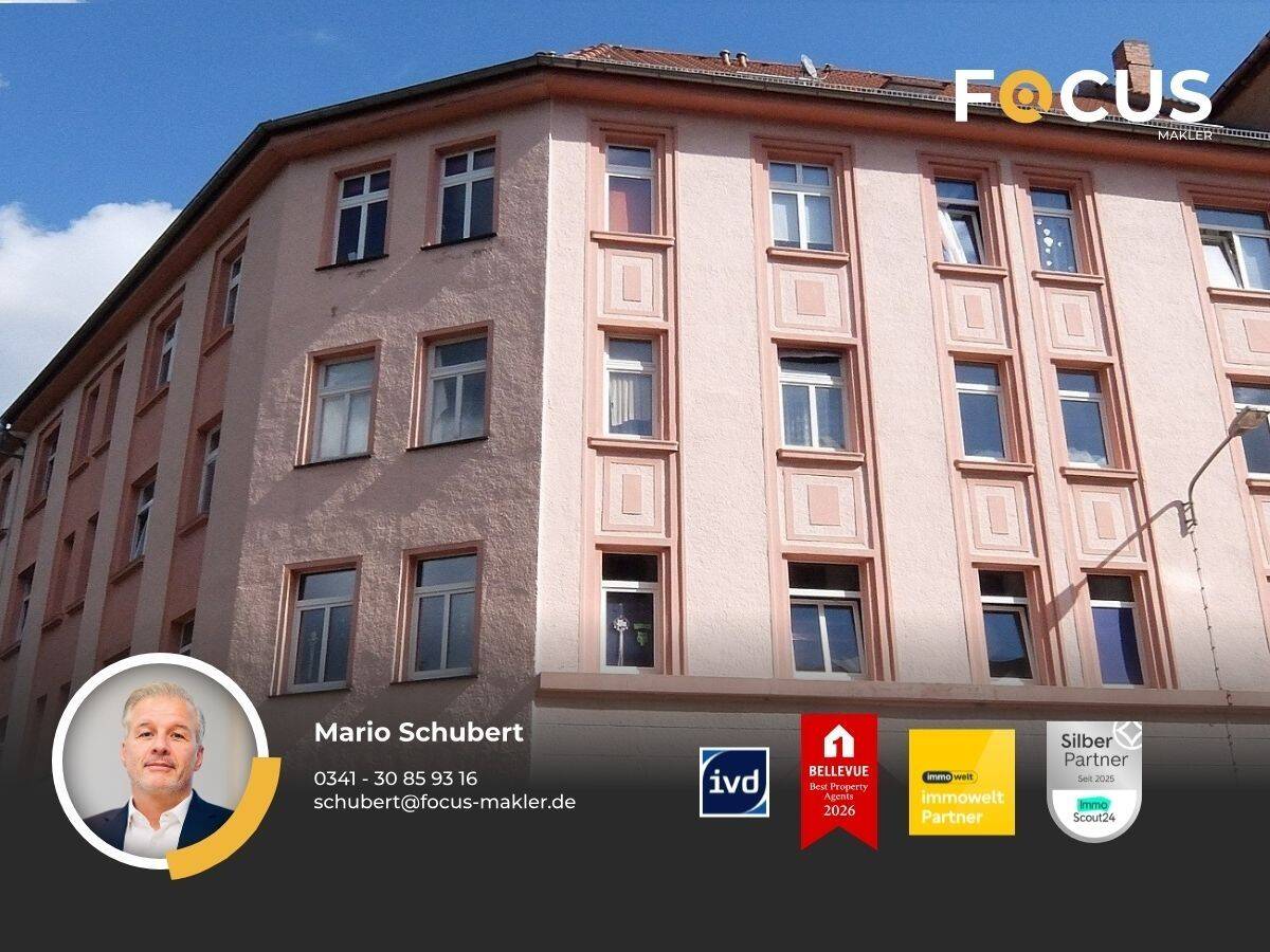 Anger Crottendorf – geräumige 4-Raum-Familienwohnung in ruhiger Lage mit Balkon, Tageslichtbad,GBad, 4318 Leipzig (Anger-Crottendorf Sellerhausen-Stünz)