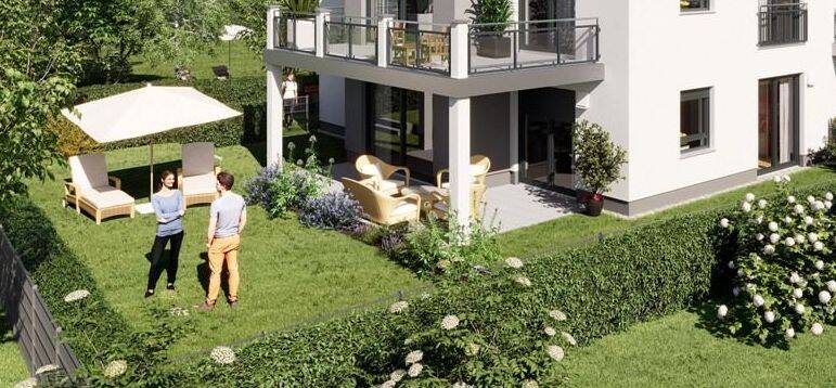 Umzug noch 2026! Charmante 3-Zi.-Wohnung mit 162m² Privatgarten, Tageslichtbad + Gäste-WC, 81377 München (Hadern Sendling-Westpark)