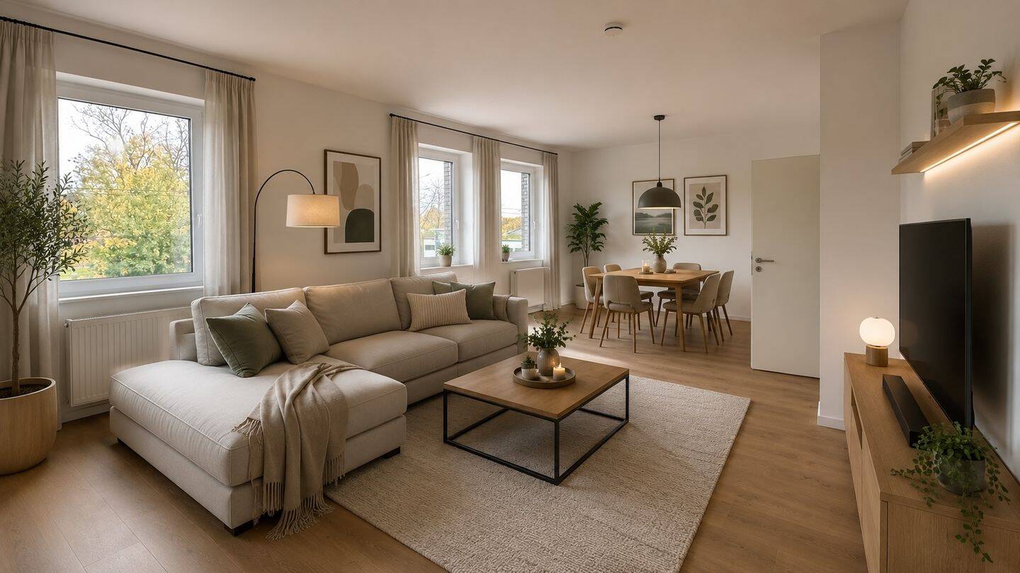 Kernsanierte Wohnung mit großer Terrasse, 45899 Gelsenkirchen (Beckhausen Heßler Horst)
