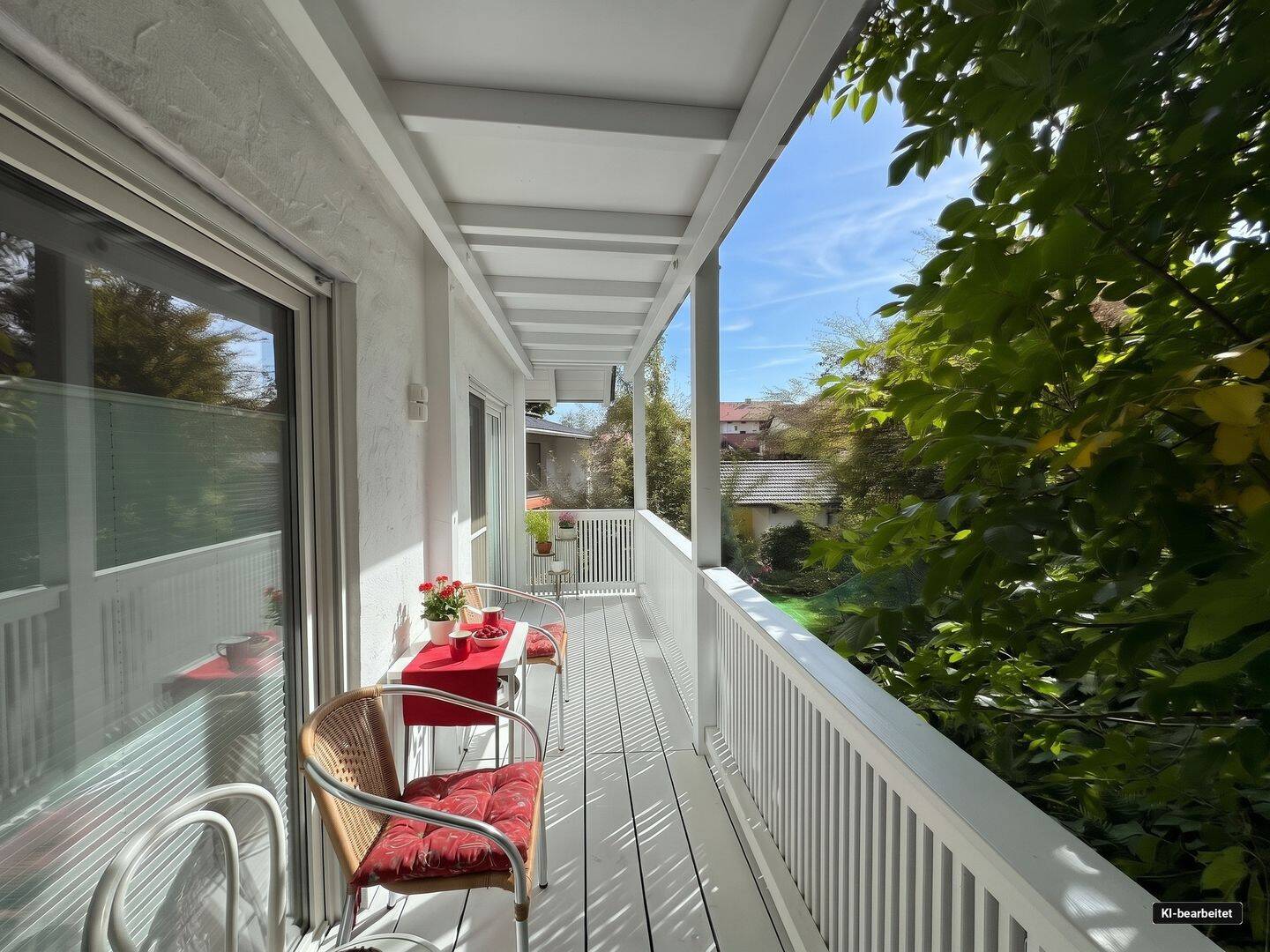 Ruhige Maisonettewohnung, 500 Meter zum See, 2 Südbalkone, Stellplatz, 86919 Utting am Ammersee
