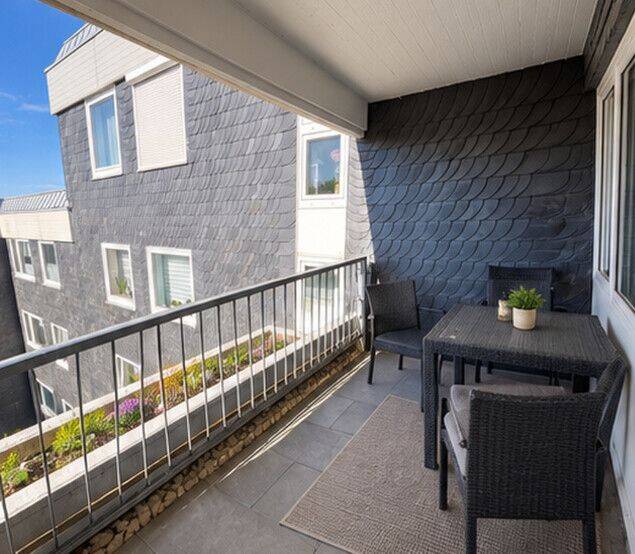 2-Zimmer-Wohnung mit Südbalkon | 59,32 m² | 3. Etage | Nur mit Wbs, 42855 Remscheid (Innen Lüttringhausen Nord Süd West)