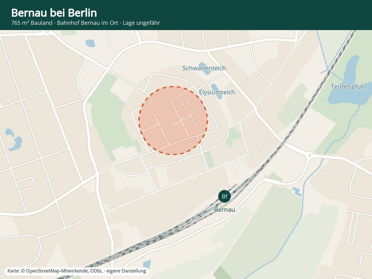 Baugrundstück Bernau, 16321 Bernau bei Berlin
