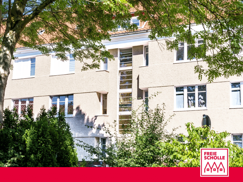 Ideal für Singles: renovierte 1-Zimmer-Wohnung mit großer Küche  – „Freie Scholle eG“