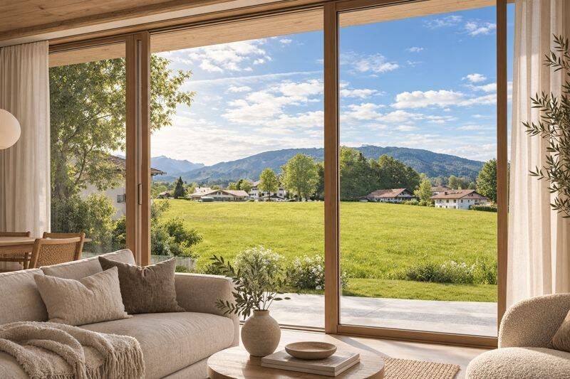 Grundstück mit Baugenehmigung für ein kleines Landhaus, 83703 Gmund a. Tegernsee