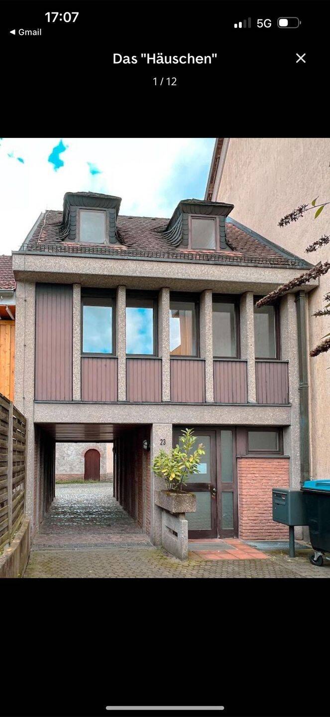 Kleines Stadthäuschem auf 3 Ebenen | Eigener Eingang | Zentrale Lage Oberursel, 61440 Oberursel (Taunus)