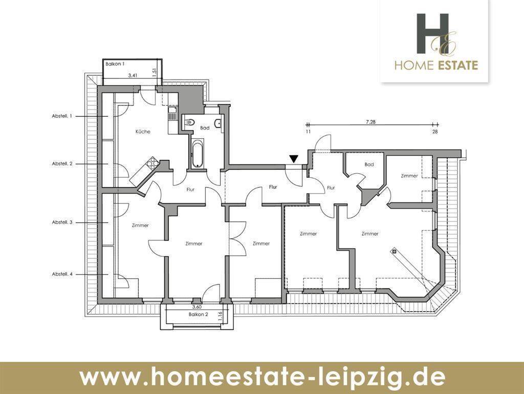 Doppelt gut – Viel Raum für Ihre Ideen – Provisionsfrei!, 4229 Leipzig (Kleinzschocher Plagwitz Schleußig)