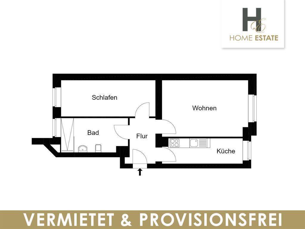 Klug investieren: Attraktive Hochparterre Wohnung – Provisionsfrei, 4177 Leipzig (Altlindenau Lindenau)
