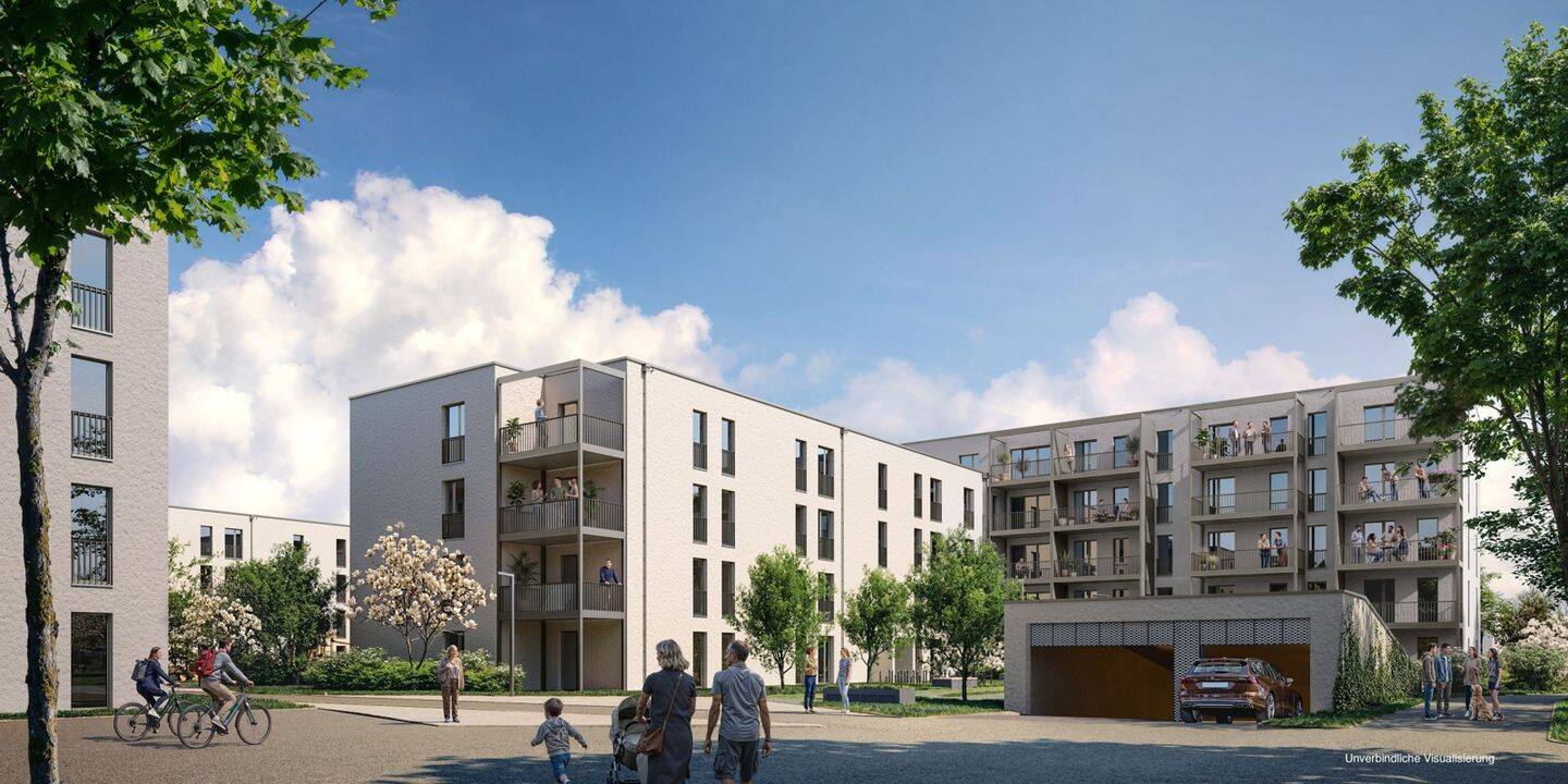 Barrierefreie 2-Zimmer-Wohnung mit ca. 59 m² samt Dusche und Balkon, 95447 Bayreuth (Altstadt Birken Glocke Meyernberg Saas)