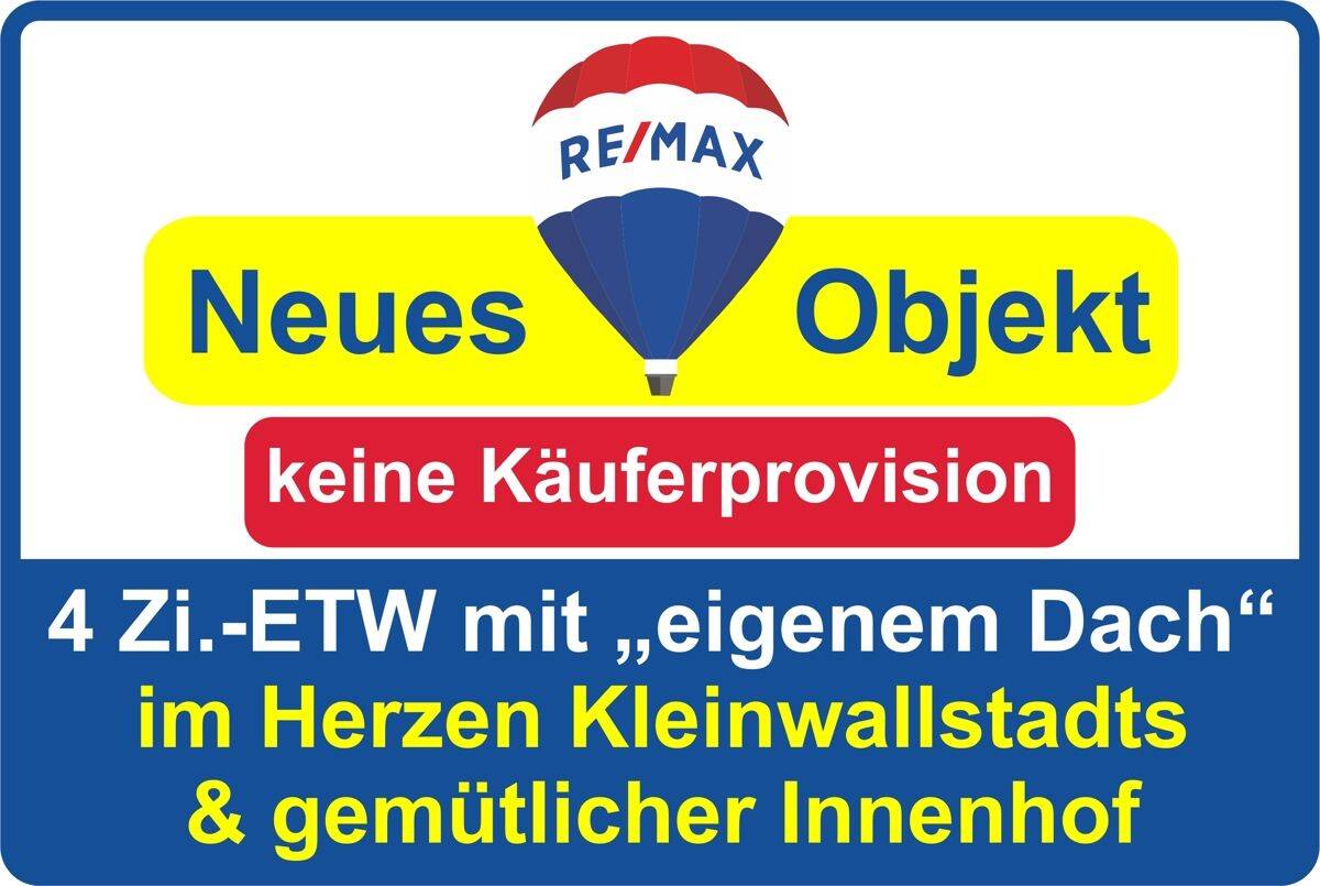 Keine Käuferprovision! Kaufen Sie ab € 671,- mtl.*/4-Zi.-ETW m.eigenem Dach & Hofraum! modernisiert!, 63839 Kleinwallstadt