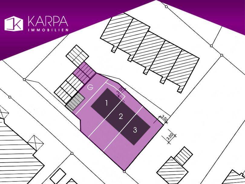 Baugrundstück für ein Reihenhaus oder Doppelhaus in ruhiger und zentrumsnaher Lage von Quickborn, 25451 Quickborn