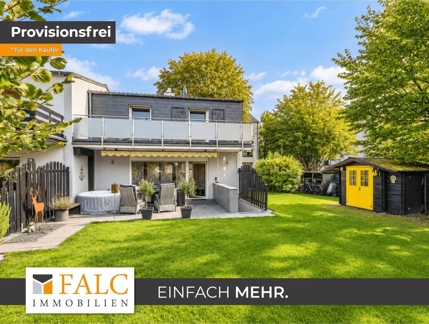 Familienglück in Dortmund-Holzen – modernisiertes Reihenendhaus mit Garten auf Kaufgrundstück, 44267 Dortmund (Benninghofen Benninghofen-Loh Berghofen Holzen Höchsten)