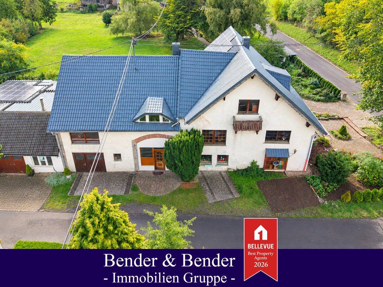 Ländliches Anwesen mit Landhaus & Bungalow auf über 11.000 m² !, 56414 Meudt