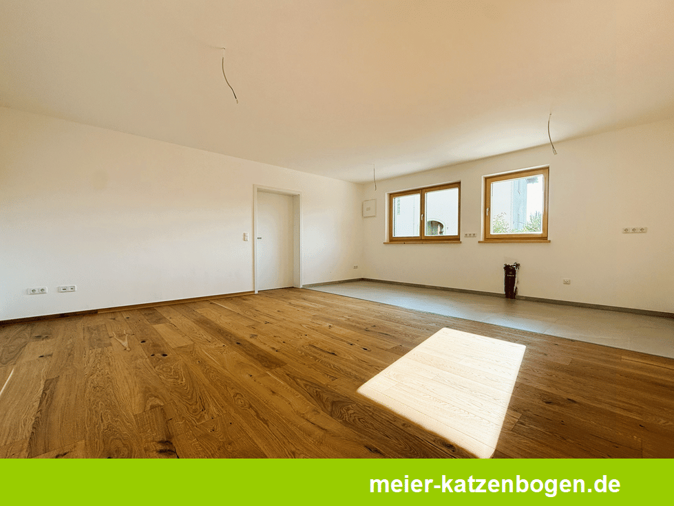 NEUBAU! 2-Zimmer-Erdgeschosswohnung mit Garage in Großmehring, 85098 Großmehring
