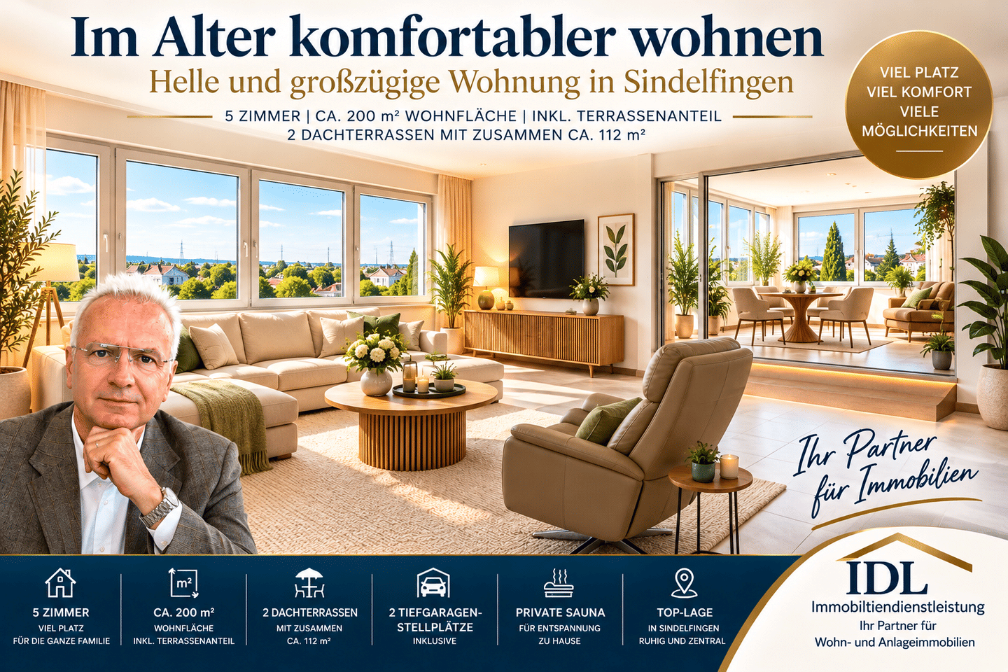 Im Alter komfortabler wohnen, 71067 Sindelfingen