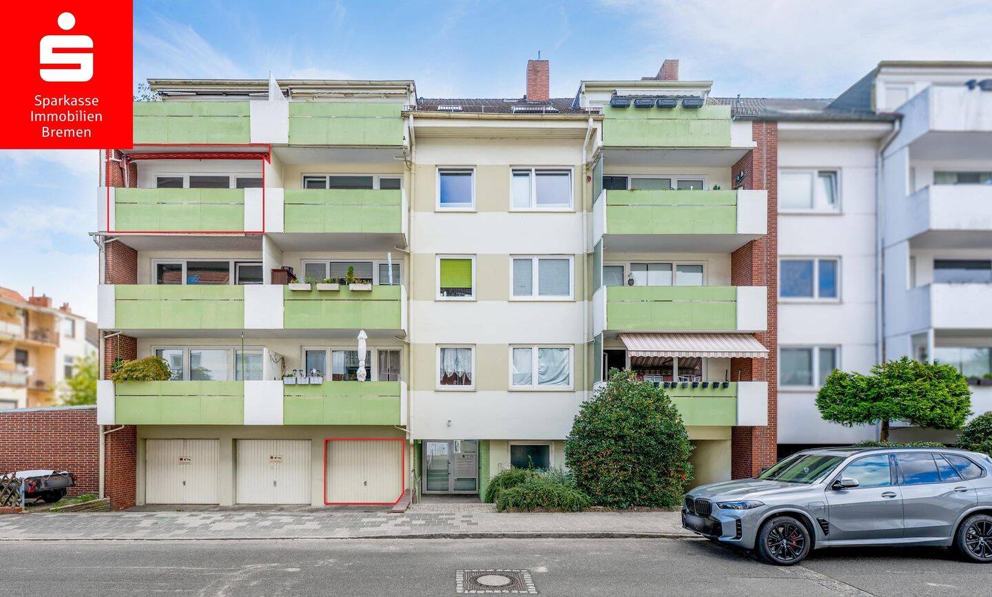 Bremen-Hastedt: Geräumige 3-Zimmer-Eigentumswohnung in beliebter Lage mit Garage, 28207 Bremen (Hastedt)
