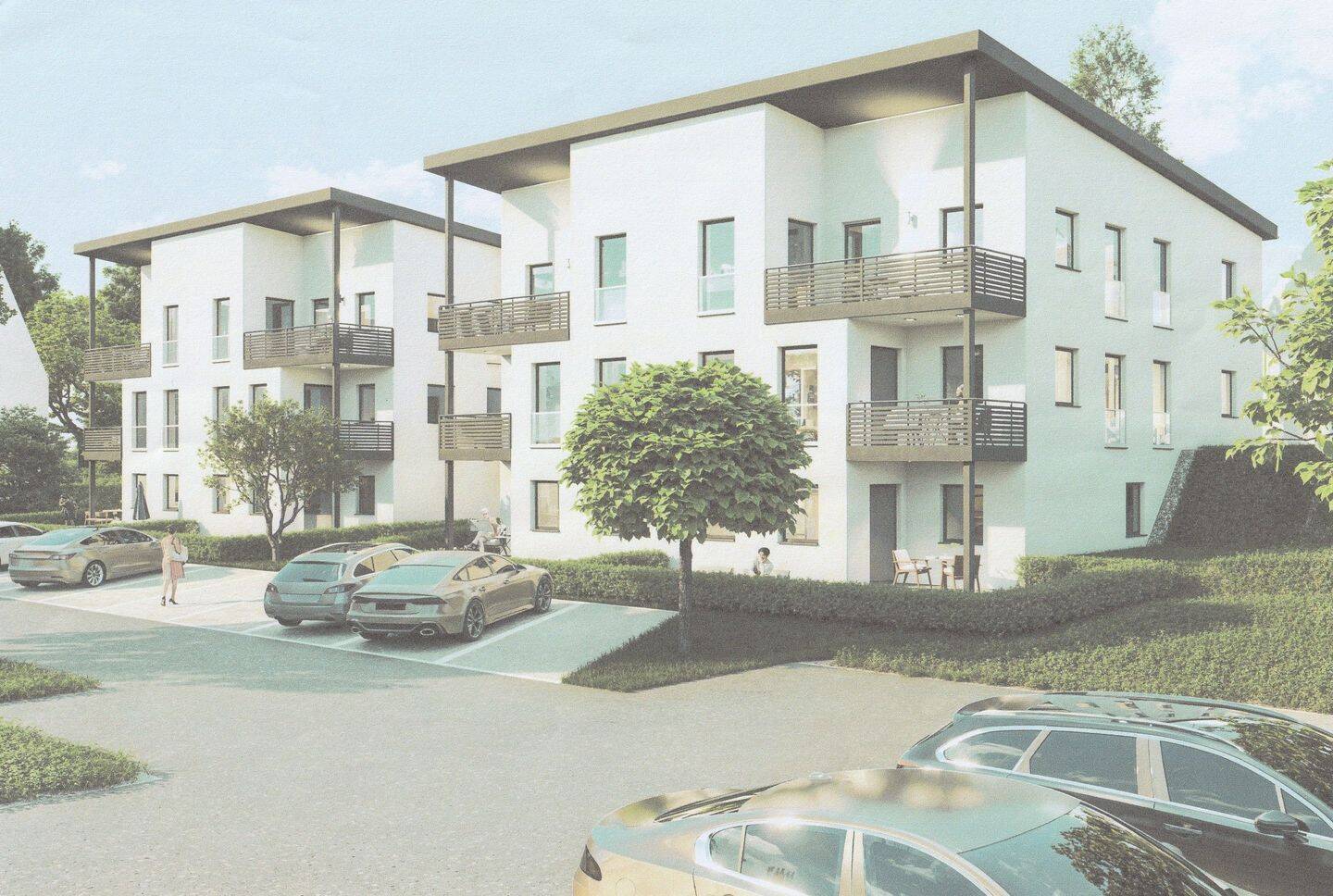 Neubau: 2-Zimmer-Erdgeschosswohnung mit Terrasse (Erstbezug), 96172 Mühlhausen