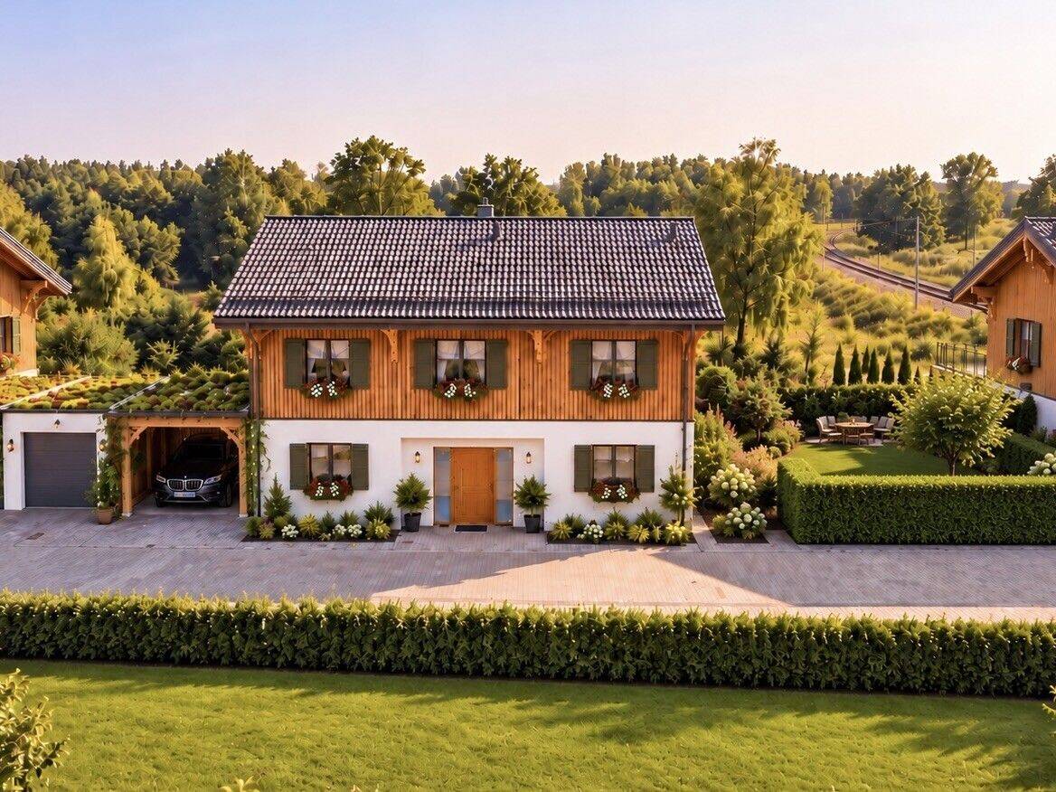 Naturidylle am Waldrand mit kurzen Wegen ins Zentrum, 82377 Penzberg