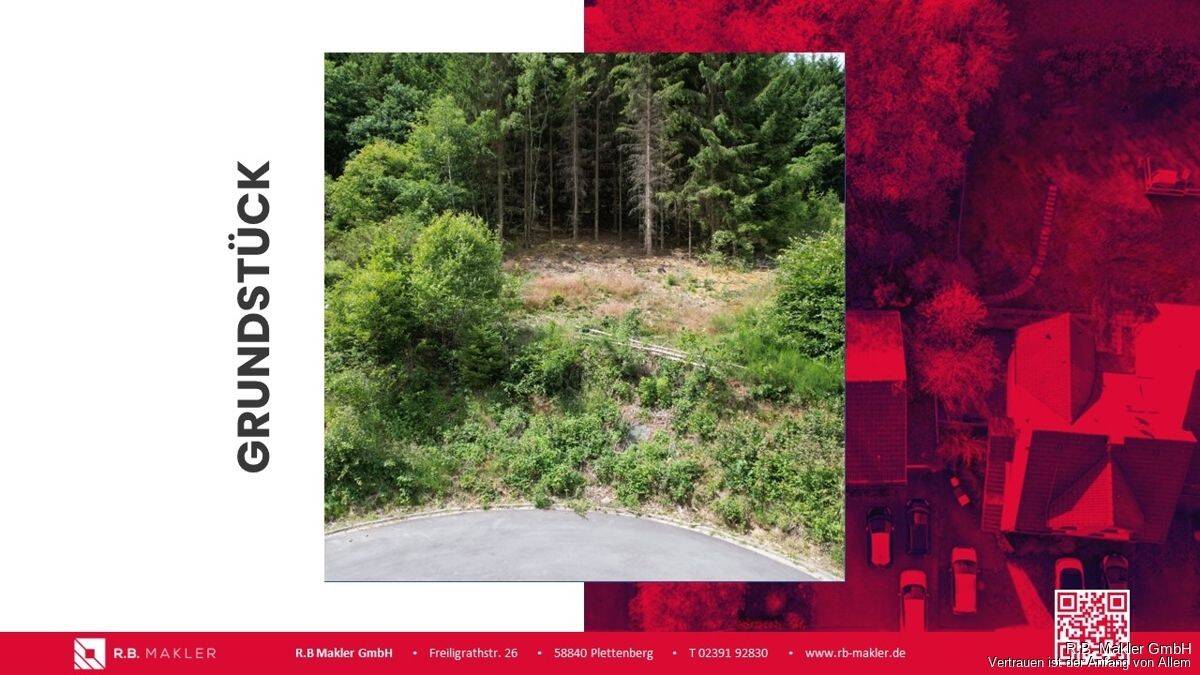 R.B. Makler: Wohnbaugrundstück in Neuenhof-Attendorn zu verkaufen, 57439 Attendorn