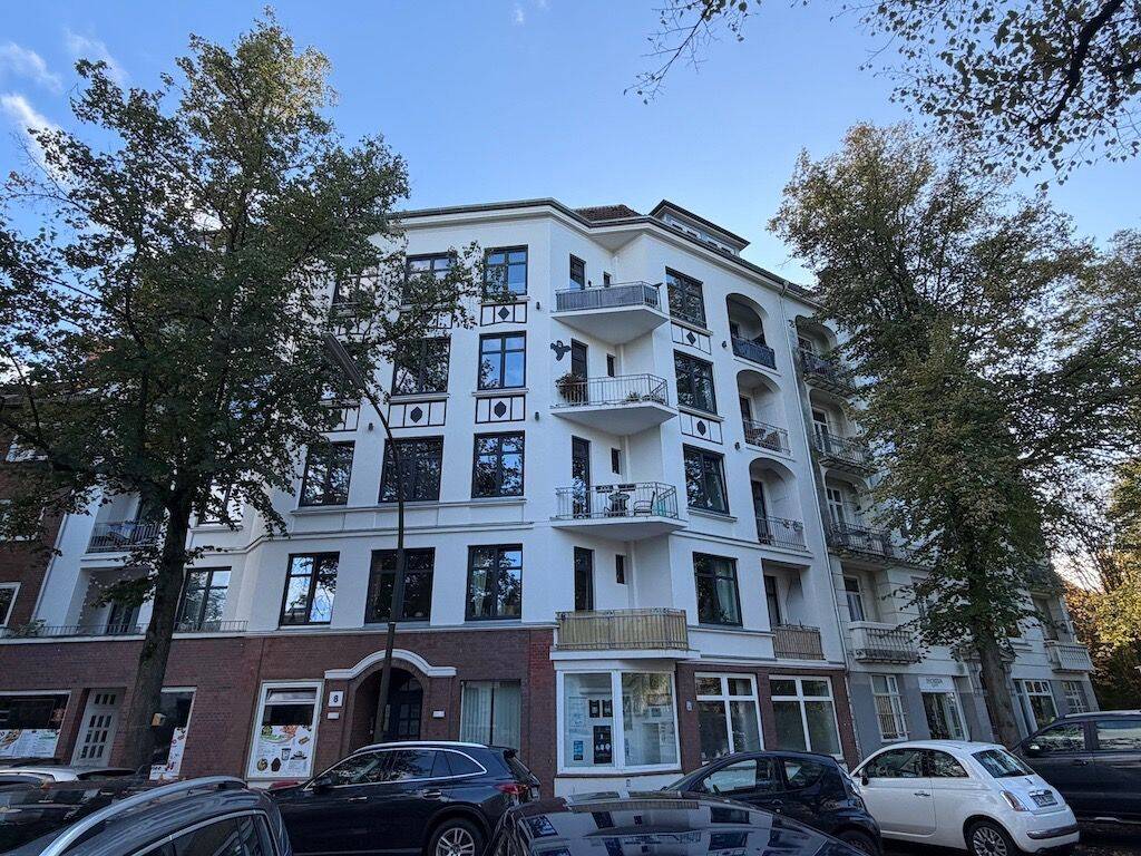 Sanierte 3-Zi.-Altbau-Whg. mit Balkon in ruhiger Lage von Barmbek, 22305 Hamburg (Hamburg-Nord Barmbek-Nord Barmbek-Süd Winterhude)