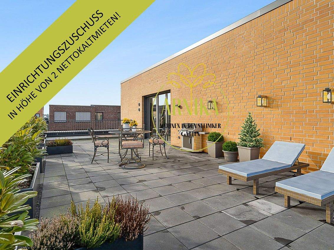 Wohntraum mit Dachterrasse: 3-Zimmer Wohnung im Arnikaweg!, 38446 Wolfsburg