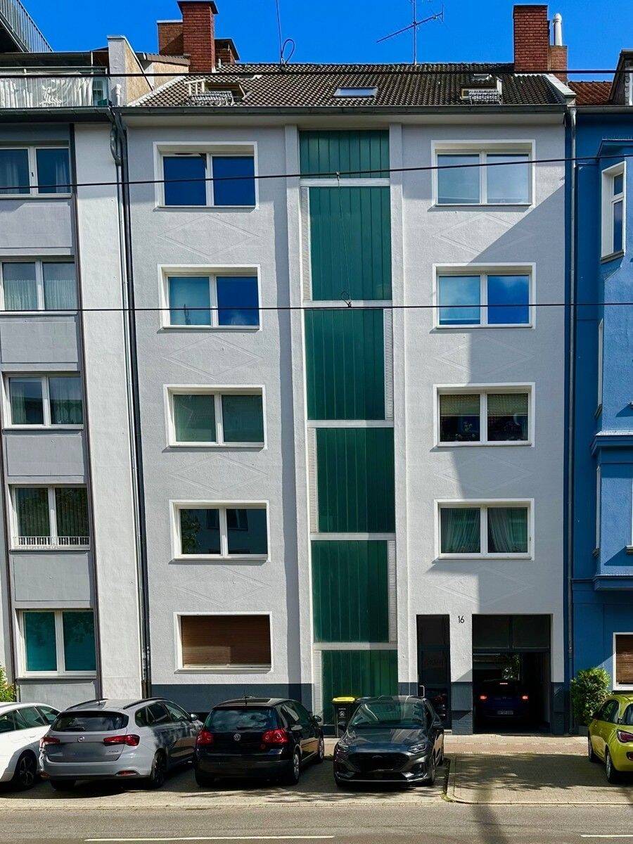 Sofort Einziehen: Schöne 2-Zimmer-Wohnung mit Einbauküche in beliebter Lage von Bilk, 40223 Düsseldorf (Bilk Flehe Unterbilk)