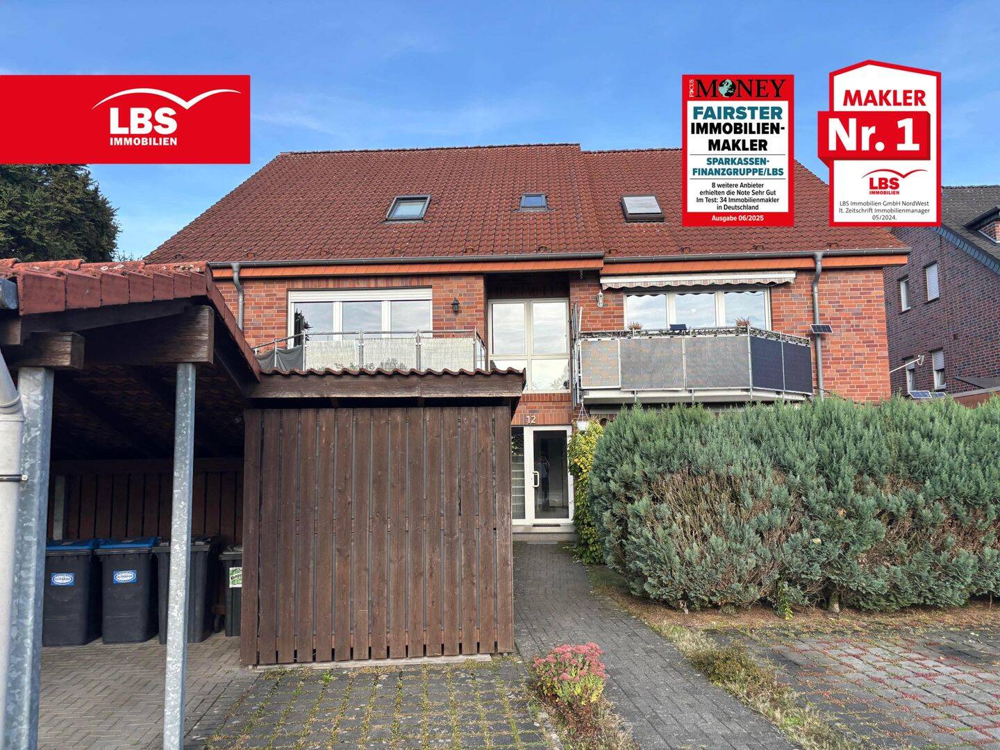 Charmante Dachgeschosswohnung in ruhiger Lage von Gütersloh-Avenwedde, 33335 Gütersloh