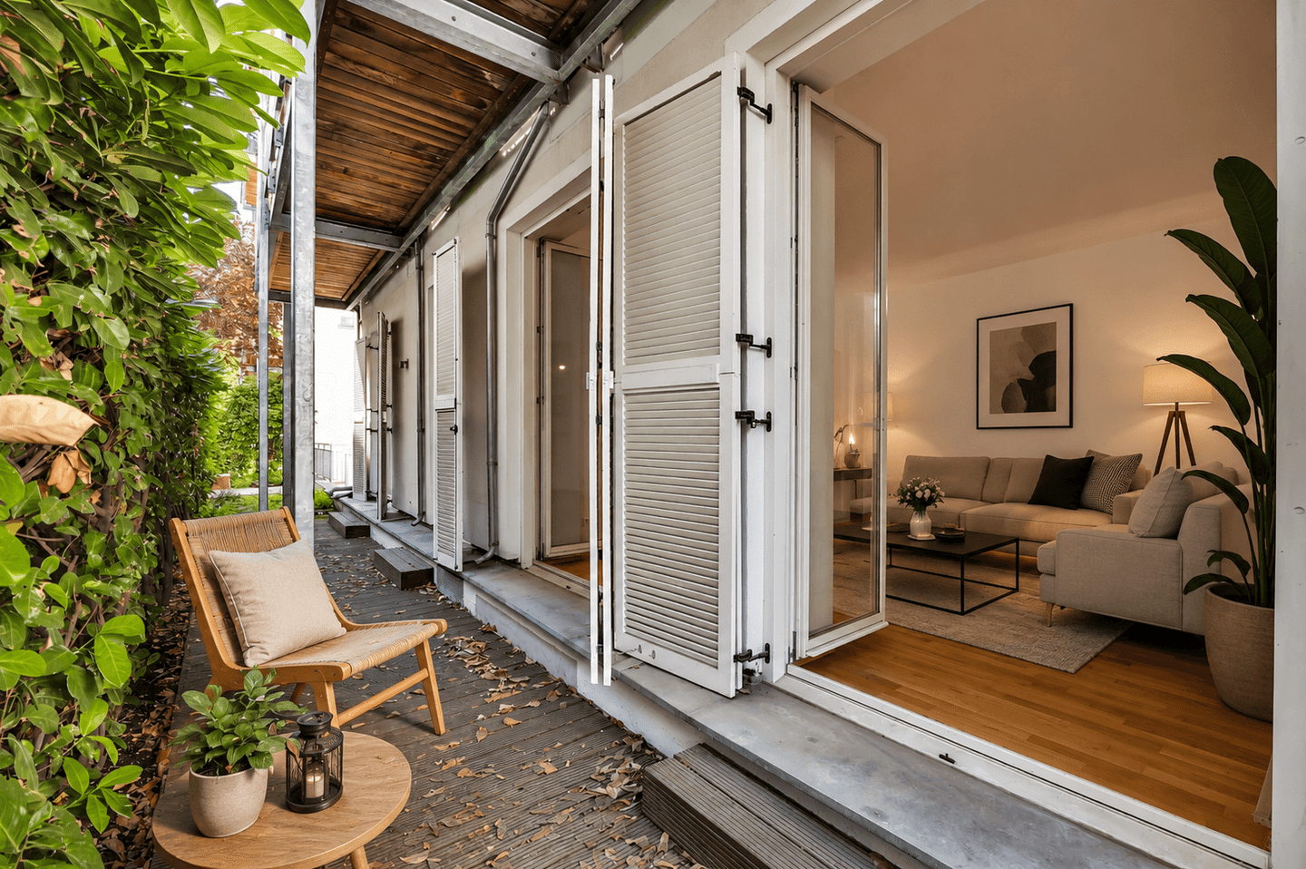 Lichtdurchflutete 3-Zimmer-Erdgeschosswohnung mit großer Terrasse, 10119 Berlin (Mitte Prenzlauer Berg)