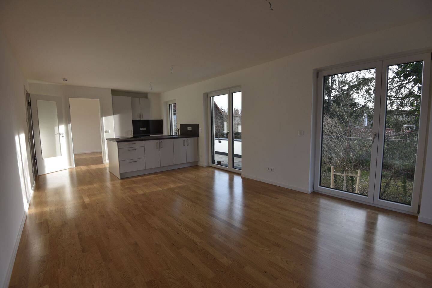 Hochwertige 3-Zi.-Wohnung topmodern / Kochinsel / Zwei Balkone // Ruhige Lage Trudering (Bj. 2024), 81825 München (Berg am Laim Trudering-Riem)