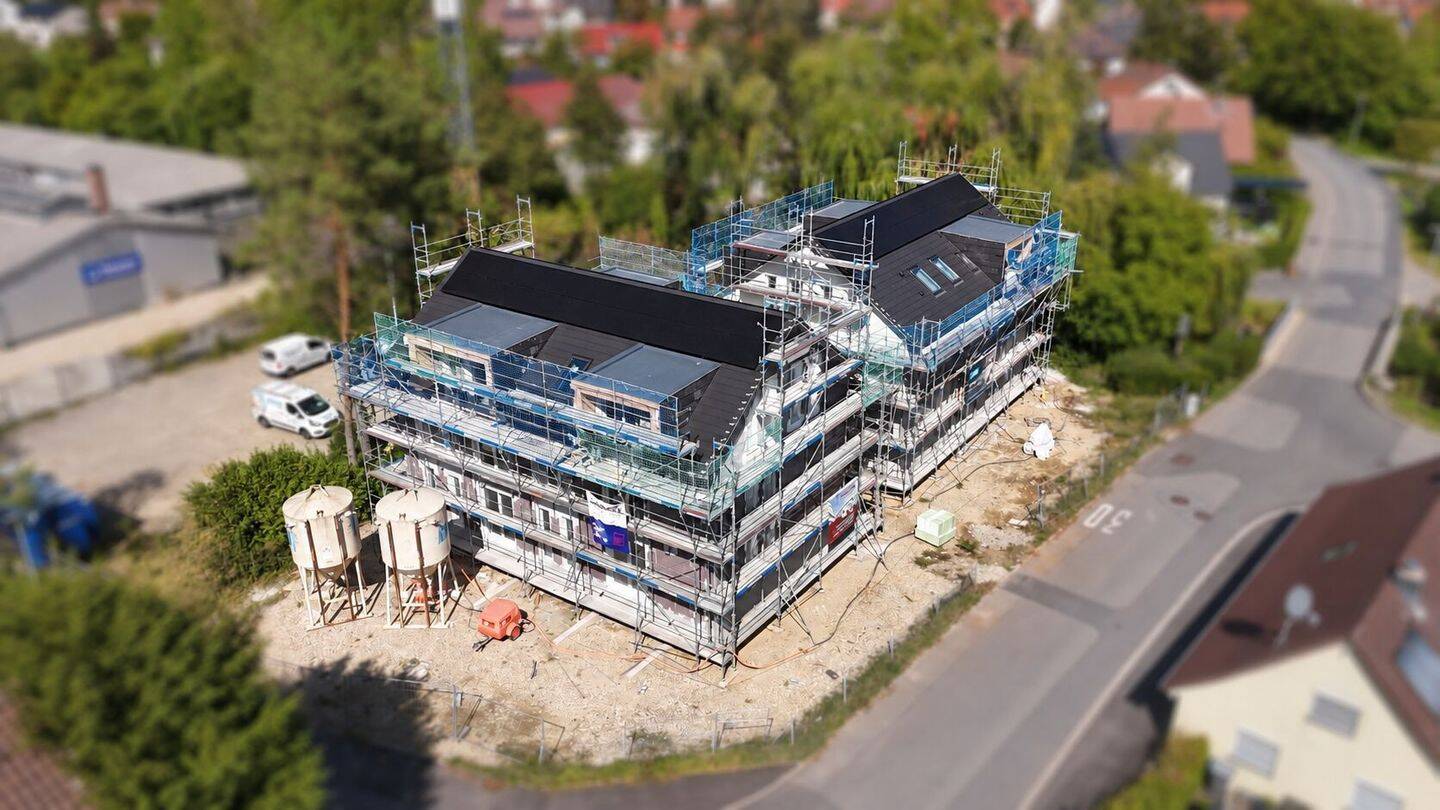 Neubau-Erstbezug in Rielasingen-Worblingen – moderne 2-Zimmer-Wohnung mit Balkon & Einbauküche, 78239 Rielasingen-Worblingen