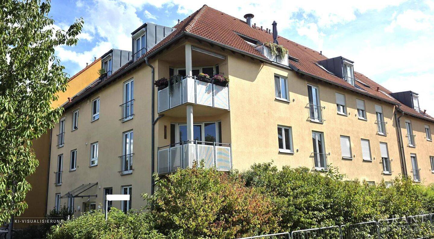 Hochwertige 3 Zimmer-Wohnung in Schkeuditz mit Balkon, Aufzug, zwei Bädern und Tiefgaragenstellplatz, 4435 Schkeuditz