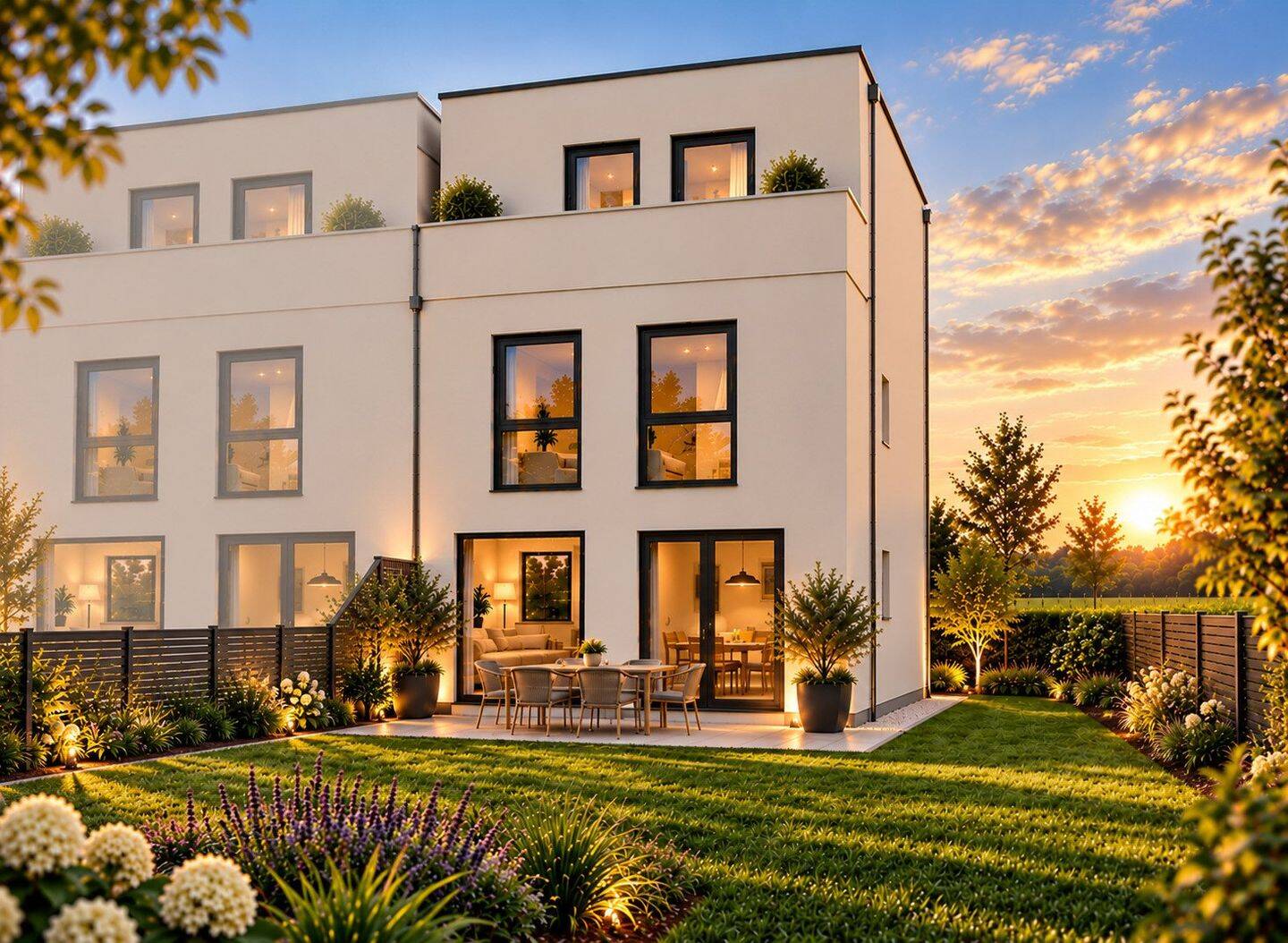 Nur 3 Einheiten! Moderne Reihenhäuser in München-Solln inkl. Grundstück, 81477 München (Thalk. Obersendl.-Forsten-Fürstenr.-Solln)