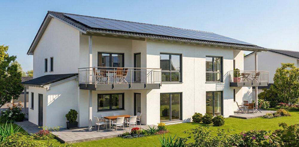 Neubau in Passau-Neustift! 3 Zimmer, Sonnenbalkon, Tageslichtbad, eigener Eingang, KfW 40, 94036 Passau (Abraham Haidenhof-Nord Haidenhof-Süd Heining Kohlbruck)