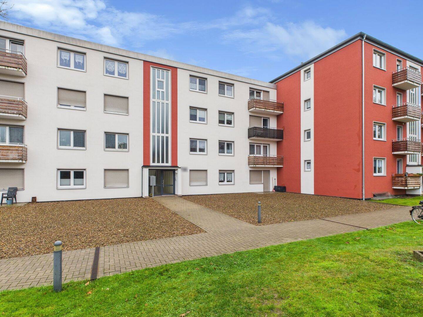 Helle 2-Zimmer-Erdgeschosswohnung mit Balkon und Einbauküche, 29699 Walsrode