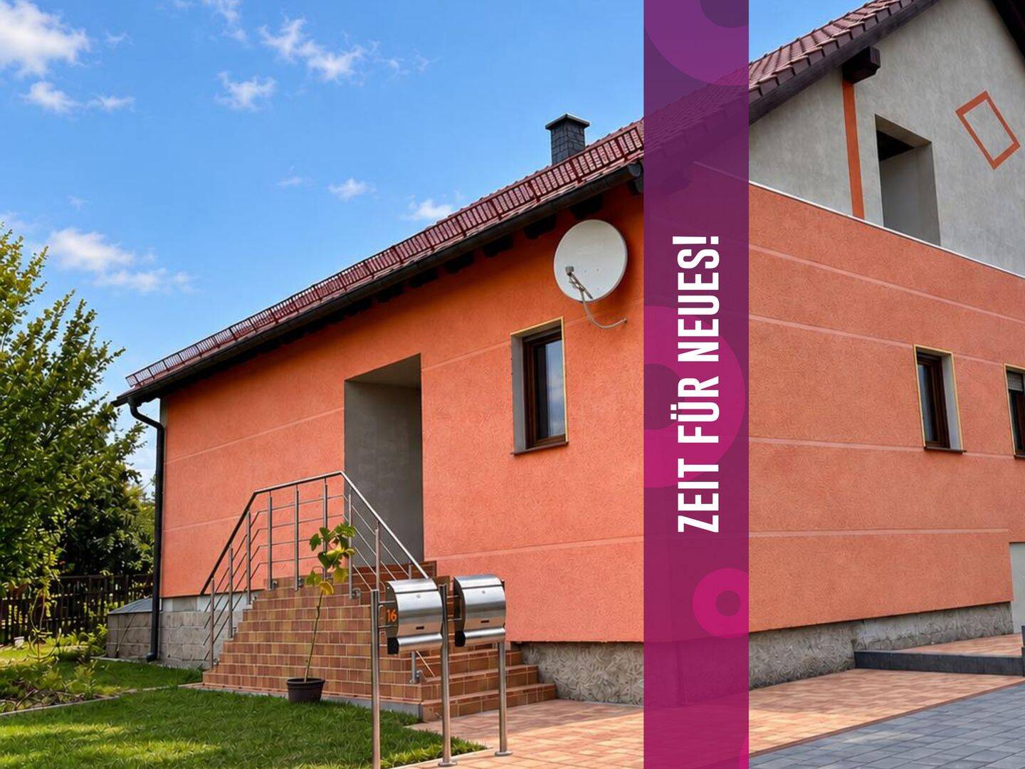 Frisch sanierte Wohnung mit Einfamilienhaus-Feeling!, 6179 Teutschenthal
