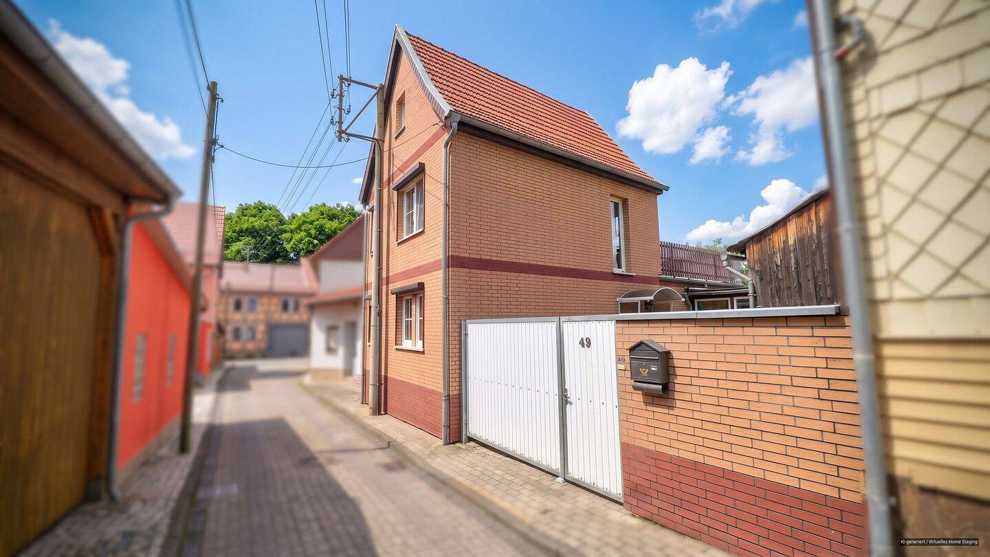 Klein, fein und voller Wohngefühl – Einfamilienhaus mit Wintergarten in Oberdorla!, 99986 Vogtei