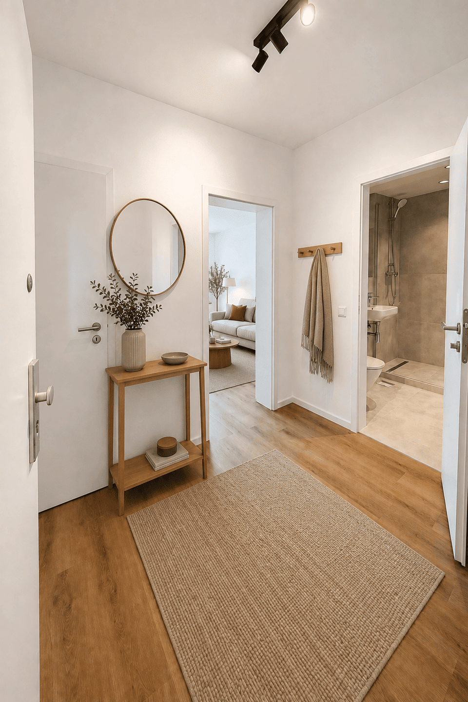 Erstbezug nach Sanierung: Wunderbar helle 2-Zimmer-Wohnung mit separater Küche und Süd-Balkon, 40235 Düsseldorf (Flingern Nord Flingern Süd Grafenberg)