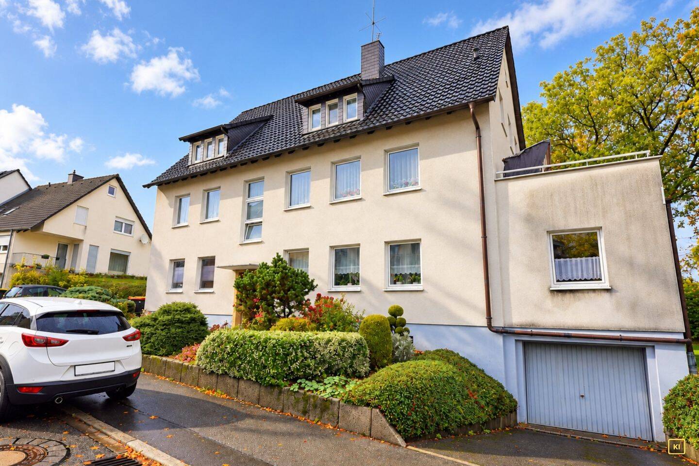 Rund 45 m² große 2-Zimmer-Erdgeschosswohnung mit Tageslichtbad und Gartennutzung in Berchum, 58093 Hagen