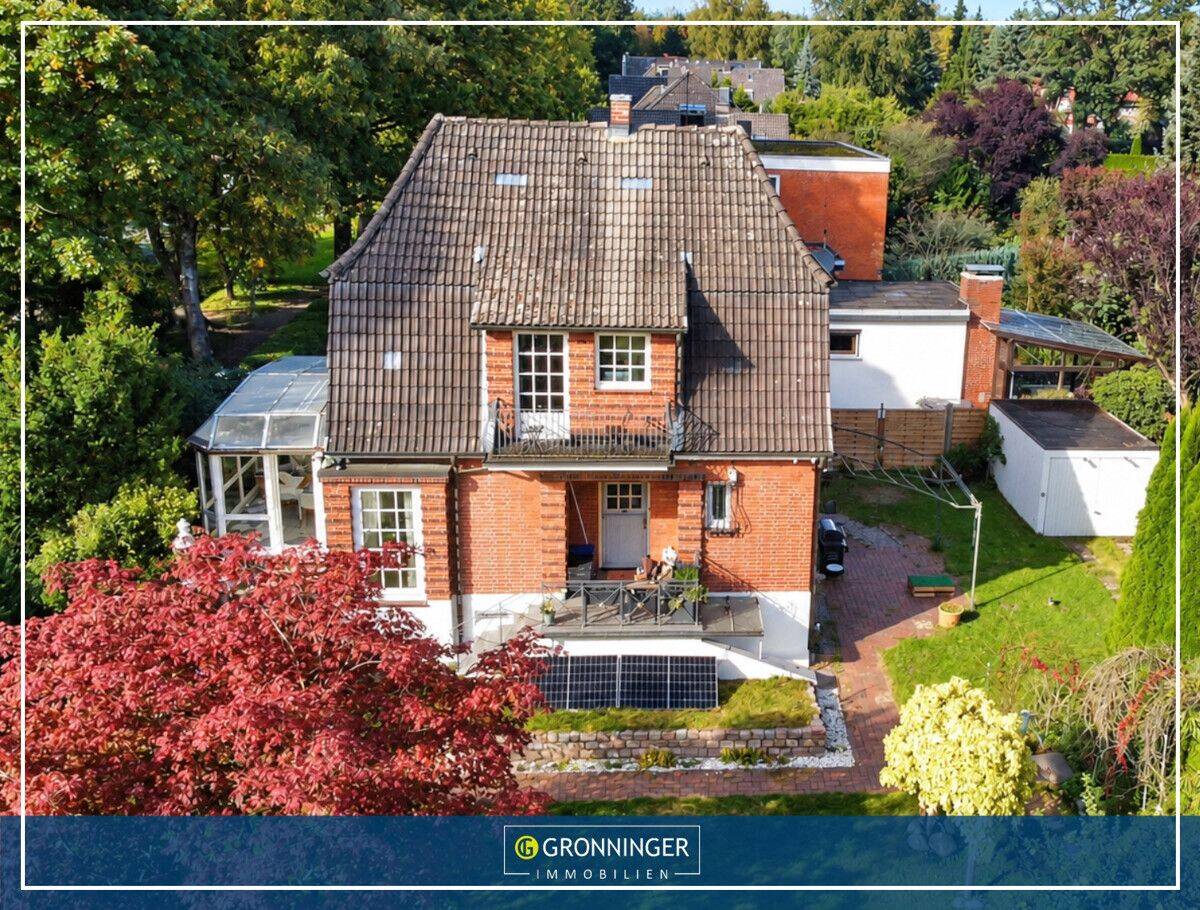 Wohnen mit Geschichte- Charmantes Rotklinkerhaus auf großzügigem Grundstück mit Gestaltungspotenzial, 22145 Hamburg (Wandsbek Farmsen-Berne Rahlstedt)