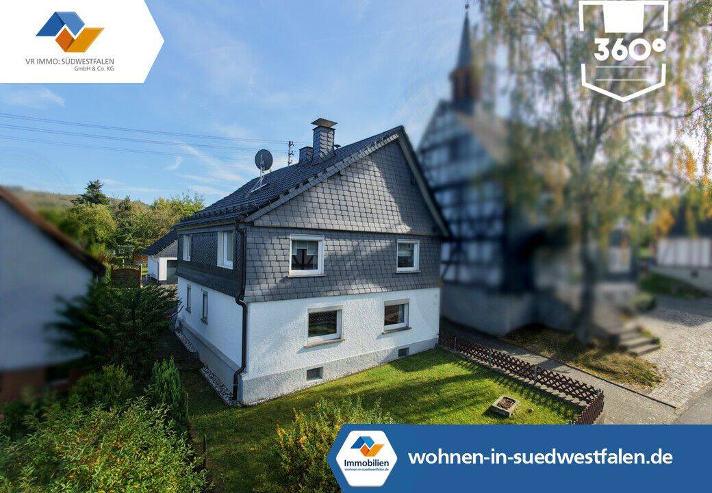 Gepflegtes Einfamilienhaus mit Doppelgarage, sonnigem Grundstück und fortlaufenden Modernisierungen!, 57290 Neunkirchen
