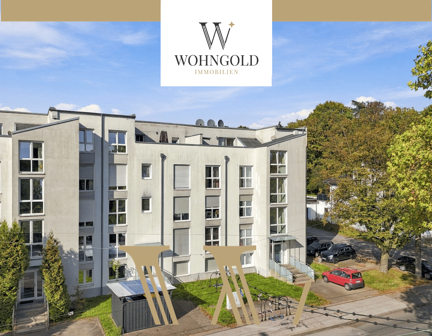 Großzügige 4-Zimmer-Eigentumswohnung mit Balkon und Blick ins Grüne, 42719 Solingen (Gräfrath Merscheid Solingen-Mitte Wald)