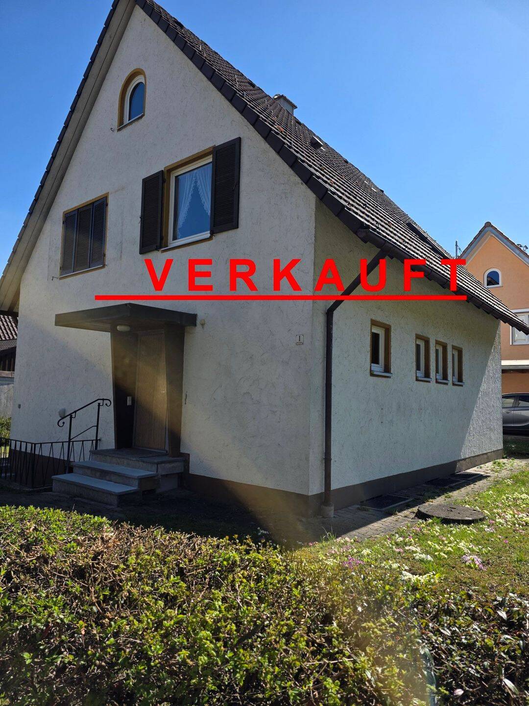 VERKAUFT = EINFAMILIENHAUS mit EINZELGARAGE = VERKAUFT, 88239 Wangen im Allgäu