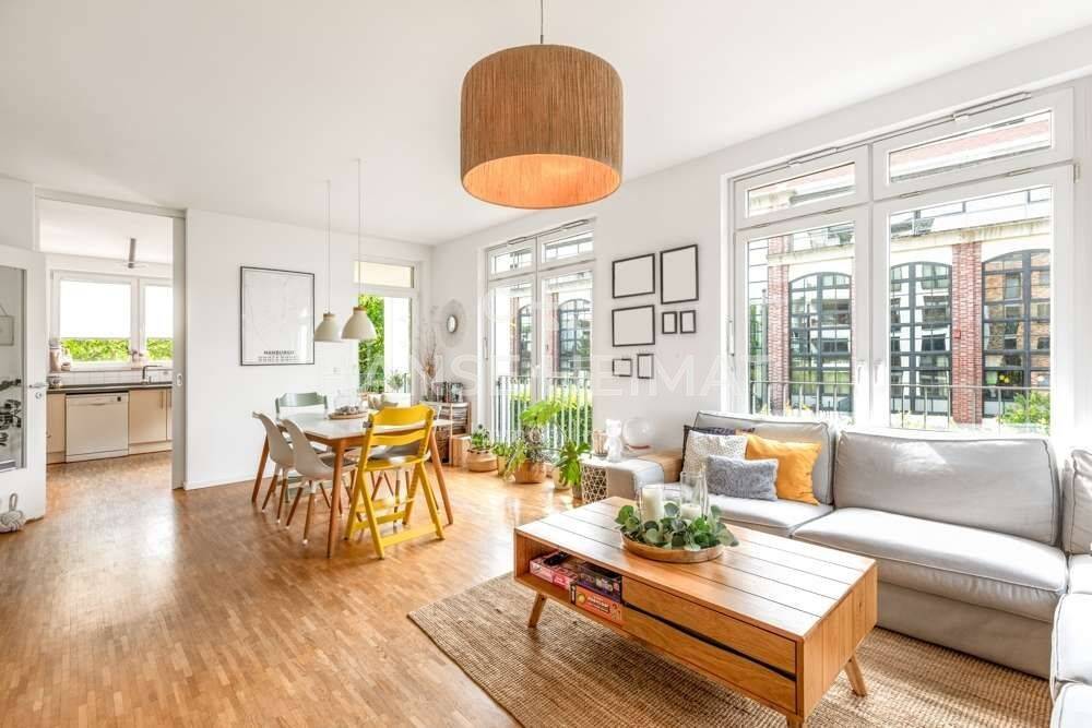 Ruhige, zentrale 3-Zimmer-Wohnung mit Südwestbalkon und TG-Stellplatz, 22763 Hamburg (Altona Othmarschen Ottensen)