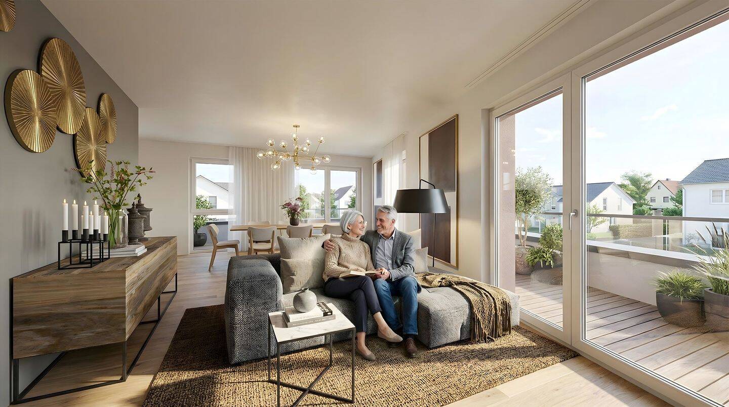 Penthouse für Singles oder Paare – Wohnen mit Dachterrasse – QNG, 33803 Steinhagen