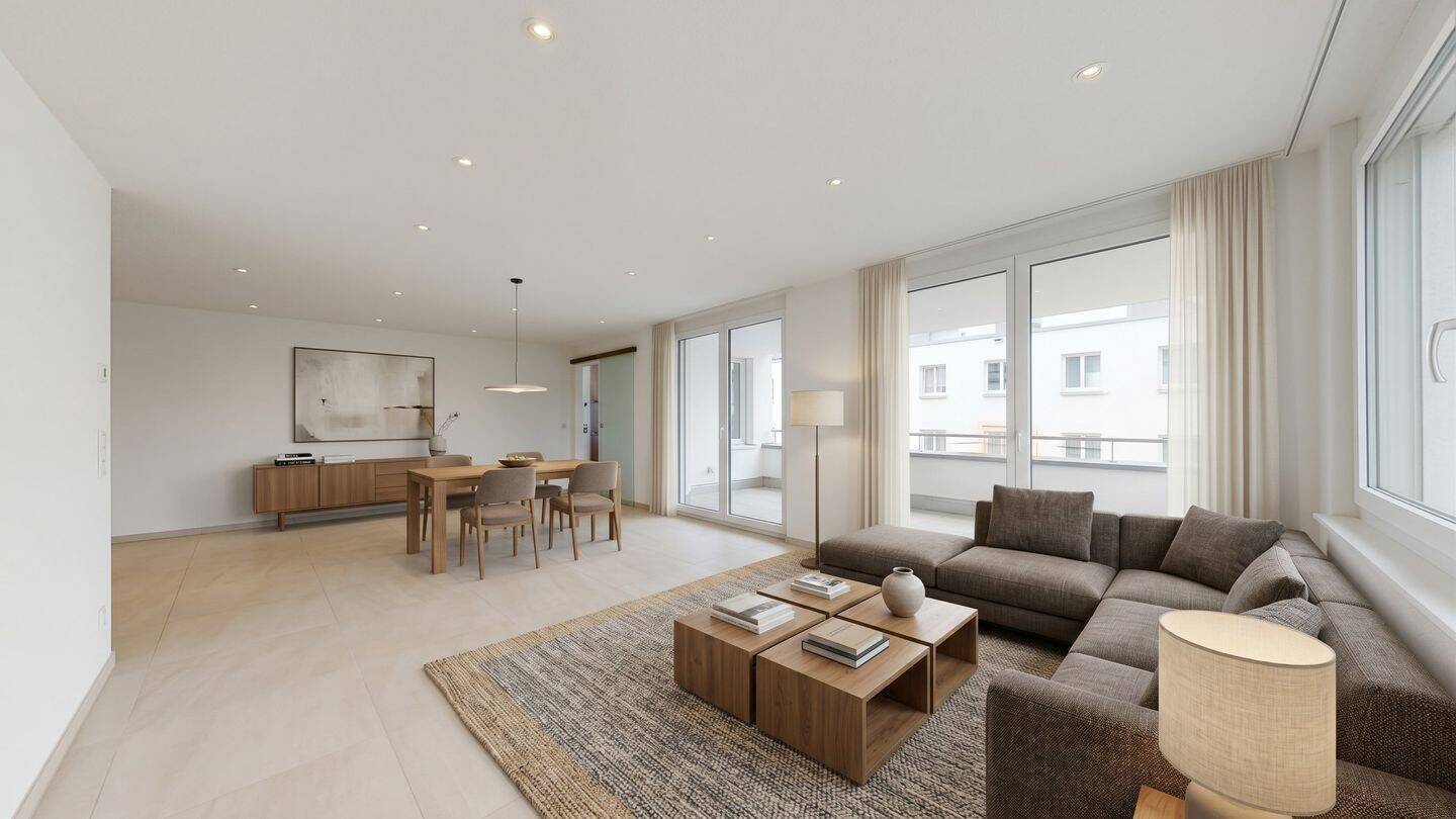 Höchste Effizienz trifft Lebensqualität: Moderne 4-Zimmer-Wohnung mit Panorama-Balkon, 73630 Remshalden