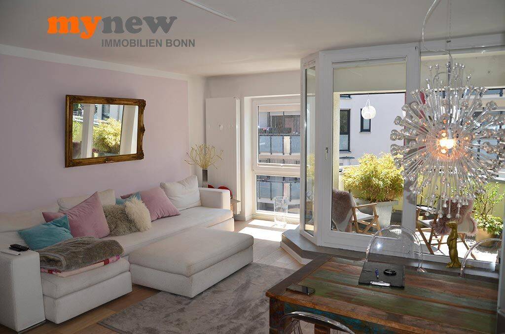 mynew: ***TOP-moderne, luxeriös sanierte 2-Zimmer Wohnung in bester Beueler Rheinlage***, 53225 Bonn (Beuel Geislar Schwarzrheindorf Vilich Vilich-Rheindorf)