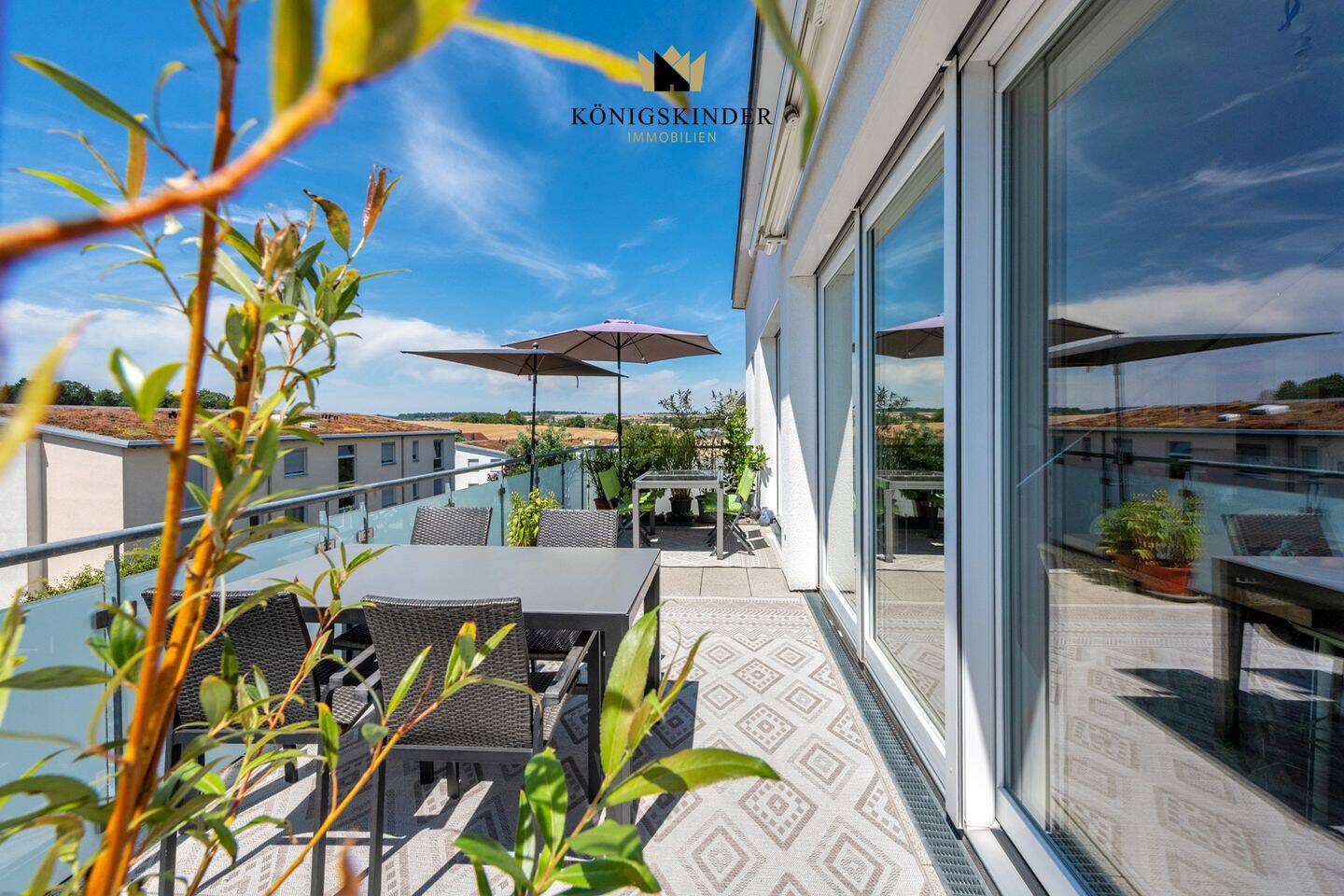 Fantastische Penthouse-ETW, Exklusive Ausstattung offene EBK mit Kochinsel, EBS, XL-Balkon, Garage,, 72622 Nürtingen