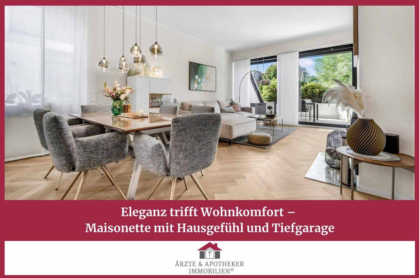 Eleganz trifft Wohnkomfort – Maisonette mit Hausgefühl und Tiefgarage, 40489 Düsseldorf (Angermund Kaiserswerth Kalkum Lohausen Wittlaer)